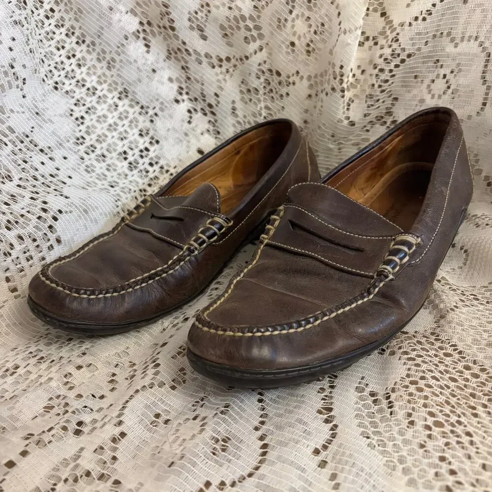 Martin Dingman Countrywear Men's US 10.5 M Penny Loafers Shoes
